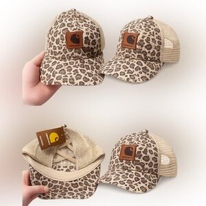 Carhartt Women’s Leopard Print Tan Cap